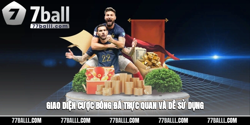 Giao diện cược bóng đá trực quan và dễ sử dụng